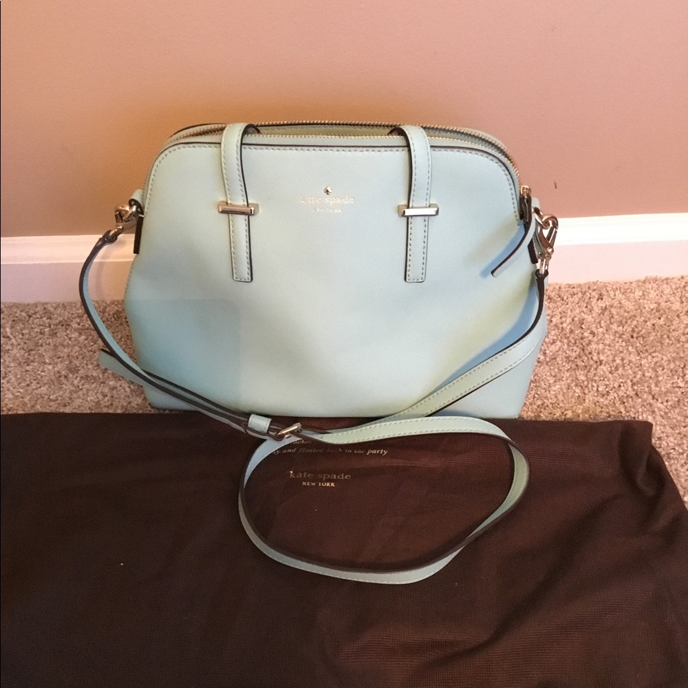 Kate Spade Tiffany’s Blue Medium Dome Satchel
